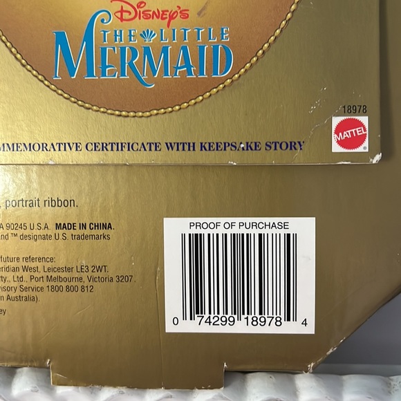 Vintage Ariel Mattel doll (and friends) - Picture 11 of 11